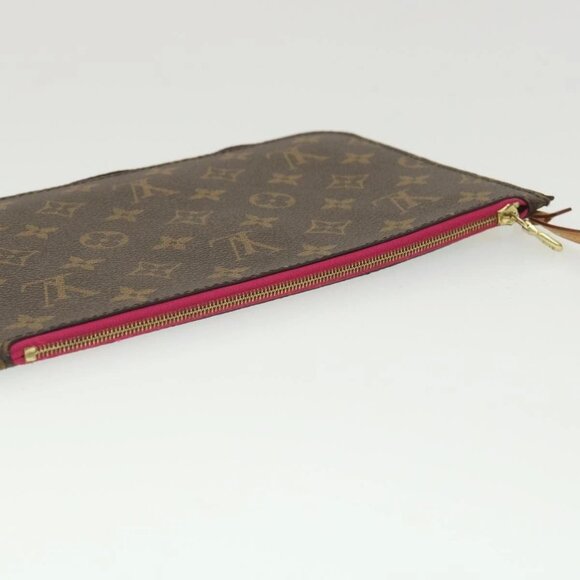 LOUIS VUITTON Monogram Neverfull MM Pouch LV Auth S104 - Picture 7 of 16